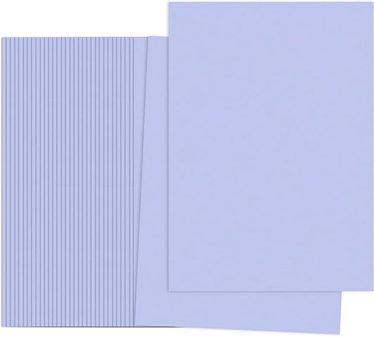 PATIKIL Light Purple Colored Copy Paper, 100 Sheets 11.7x8.3" A4 19lb/70gsm Double Sided Colorful Print Paper Bulk Sheet DIY Craft Art Projects Supplies for Printer Origami