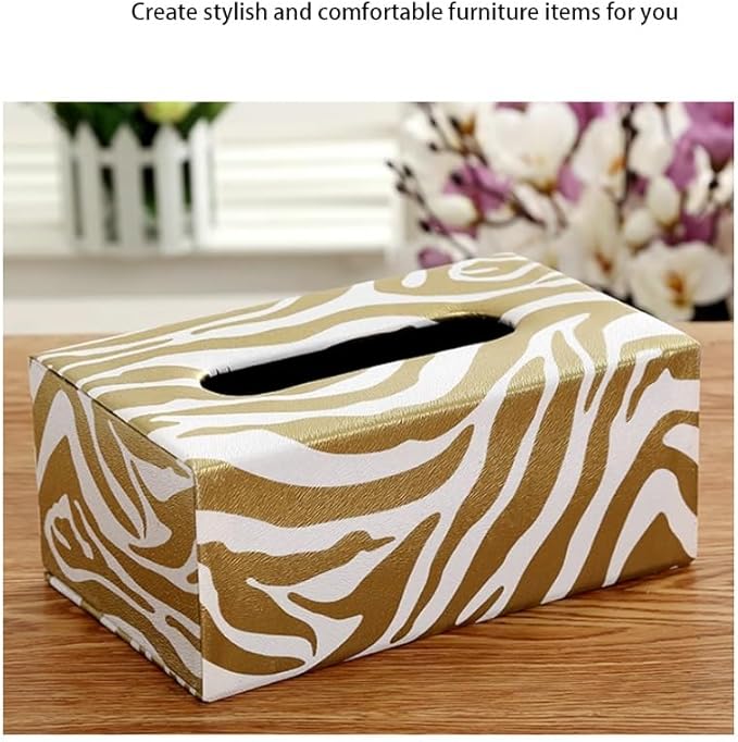 Stylish Tissue Box Luxury Tissue Box Modern Tissue Box Cover and Living Room Decoration for Bathroom Kitchen Office Room Home Decor Gift Modern Tissue Box (Color : Blue, Size : Small) (Silver Large)