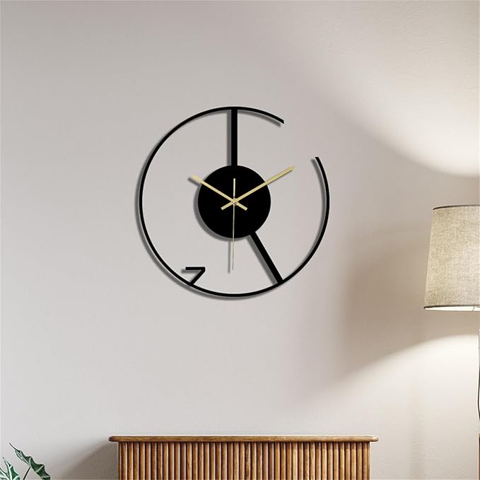 Wall Clock Accurate Timekeeping Wall Clock Not Ticking Battery Operated Wall Clock Minimalistic Wall Clock for Kitchen Offices Clock (Jscc004 A)