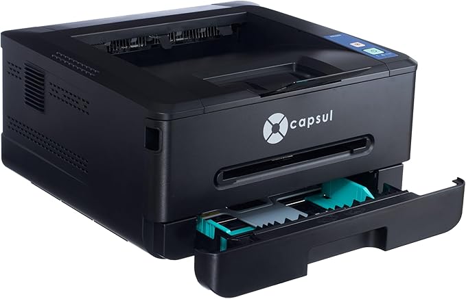 PB3300 Monochrome Laser Printer – 33 PPM Wireless Printer, Auto Duplex, WiFi & Ethernet, AirPrint & Mopria, 250-Sheet Tray, Compact Office Printer for Home & Small Business