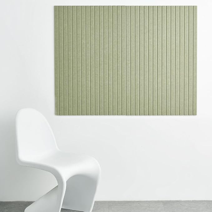 Large Bulletin Board 48"x36" - Office Wall Organizer to Replace Your Old Cork Boards for Walls for Office Decor - 12-Pack Felt Wall Panels for Use in Home Office Decor, Classroom Decor (Sage)
