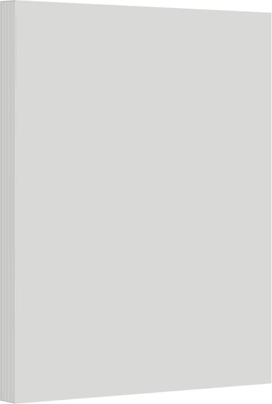 Gray Pastel Color Card Stock Paper, 67lb Cover Medium Weight Cardstock, for Arts & Crafts, Coloring, Announcements, Stationary Printing at School, Office, Home | 8.5 x 11 | 50 Sheets Per Pack