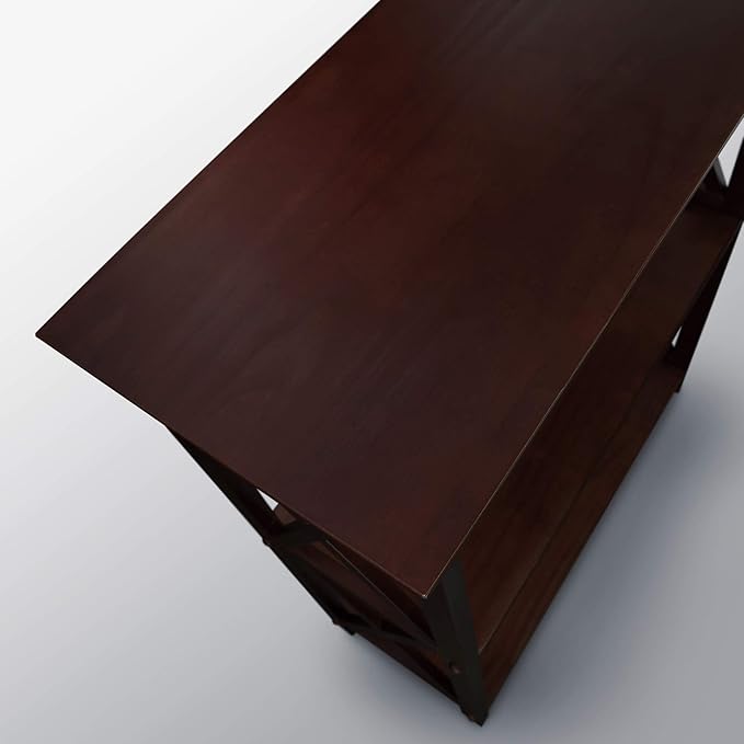 Montego 3-Shelf Bookcase-Espresso