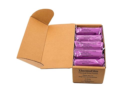 UPP110-HG Compatible with Generic High Gloss Ultrasound Film/Media 100 Rolls, 110mm x 18m
