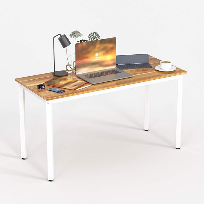Anivia 47'' Computer Desk Home Office Desk Writing Table Dining Desk(Walnut), 47" D x 23" W x 29" H