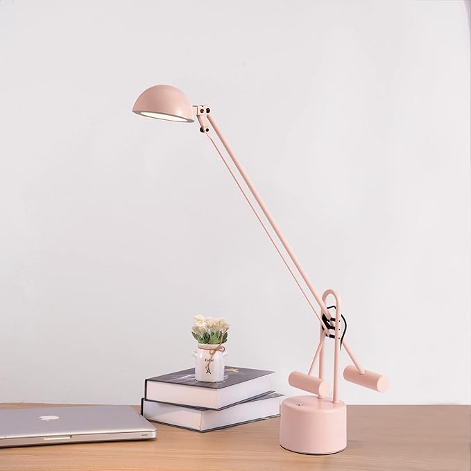 Lite Source LS-306PS Halotech 29-Inch 8W LED Desk Lamp, Polished Steel , Silver, 25x28x4.5