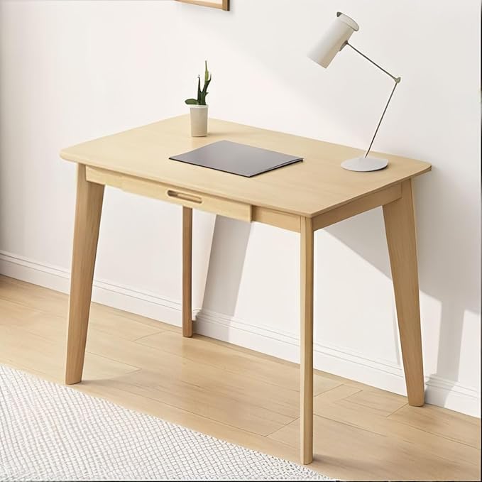 Writing Computer Desk Office Desk Computer Table Study Writing Desk with 1 Drawer for Home Office Modern Furniture