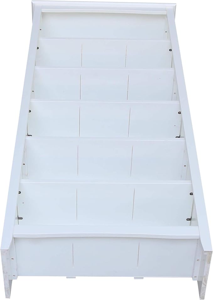 International Concepts Shaker Bookcase - 72" H White
