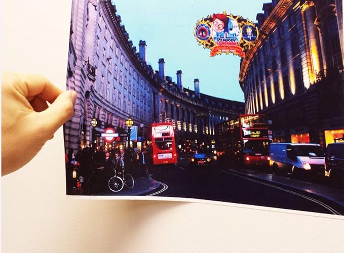 FabSticker Inkjet Fabric Sticker Sheets, Removable & Repositionable Adhesive, Versatile for School, Office & Home Use (A4x10 Sheets)