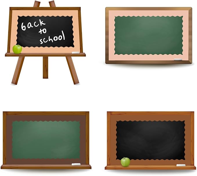 Whaline 65.6ft Boho Brown Color Bulletin Board Borders 4 Rolls Brown Die-Cut Board Trim for Classroom Office Chalkboard Wall Decor