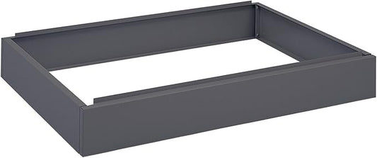 Safco 4999BLR Flat File Closed Base for 5-Drawer 4998BLR Flat File, Sold Separately, Black