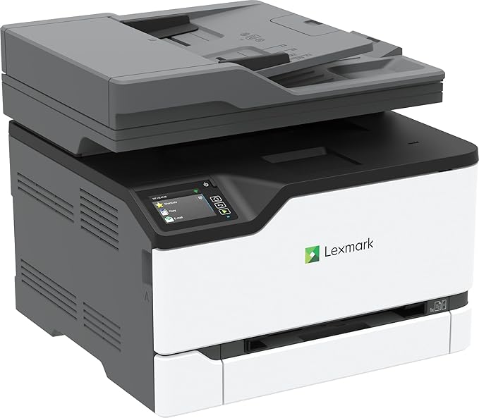Lexmark CX431adw Color All-in-One Printer with Touchscreen, Multifunction Laser -for Office, Wireless, Mobile Ready & Duplex Printing (Print, Copy, Scan, Analog Fax (4-Series)(40N9370)
