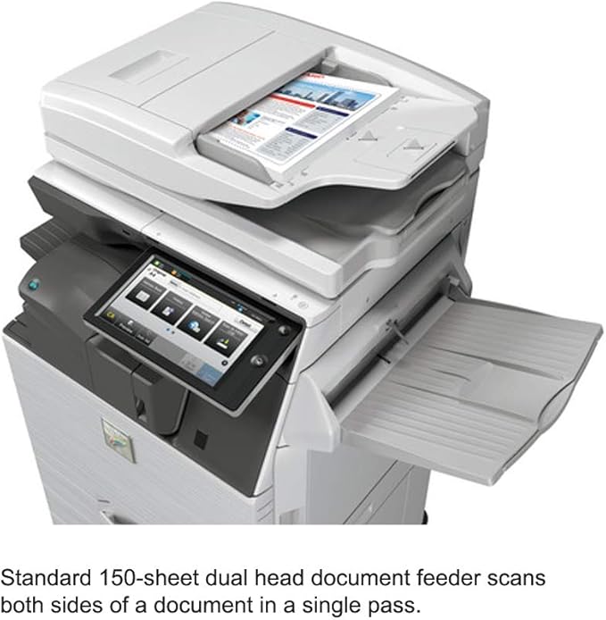 ABD Office Solutions Sharp MX-3570N A3/A4 Color Laser Multifunction Printer - 35ppm, Copy, Print, Scan, Auto Duplex, Network-Ready, Wireless, 2x550 Sheets Drawers, Stand