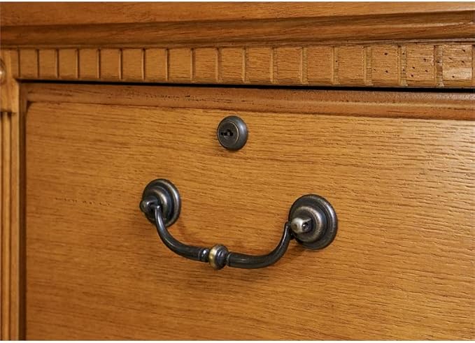 Martin Furniture Huntington Oxford 4 Drawer Wood File Cabinet Natural