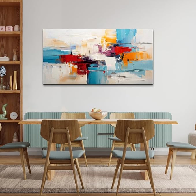 hyidecorart Minimalism Abstract Wall Paintings Large Wall Art For Living Room Canvas Wall Decor For Bedroom Office Decorations Modern Pictures Canvas Artwork Home Decor Poster Ready to Hang