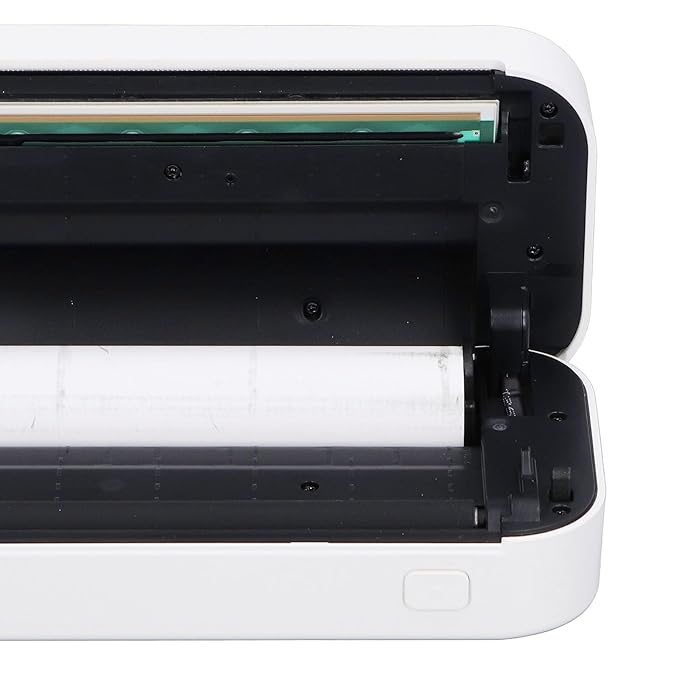 Mobile Office Printer,Portable Printer 203dpi A4 Small Thermal Printer with 1 Roll Thermal Paper Storage Bag for Travel Home