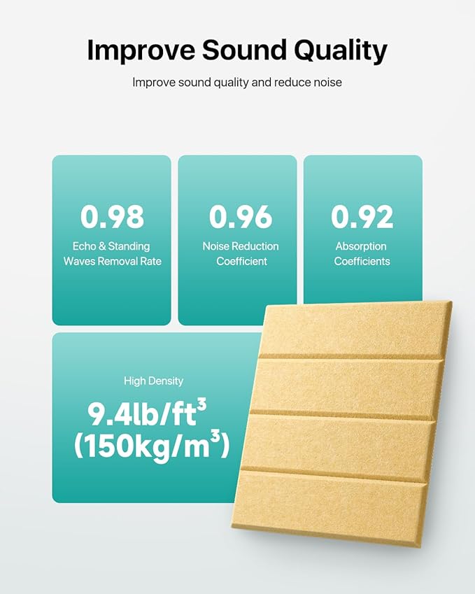 Large Cork Boards for Walls, 47"x35" Bulletin Board, 12-Pack Felt Wall Tiles with 60 Adhesive Tabs, Cork Boards for Office Decor, Felt Board Alternative Pin Board