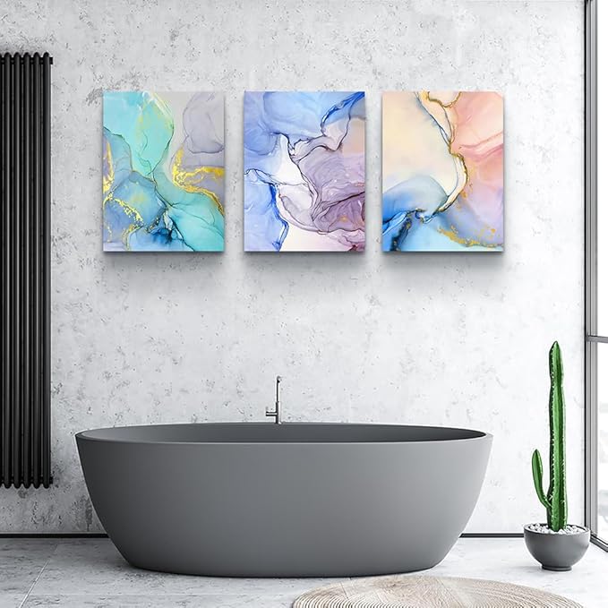 Lapremoly Frame Canvas Wall Art For Bedroom & Living Room Abstract Colorful Wall Paintings & Artworks For Office, Hotel & Home Decor