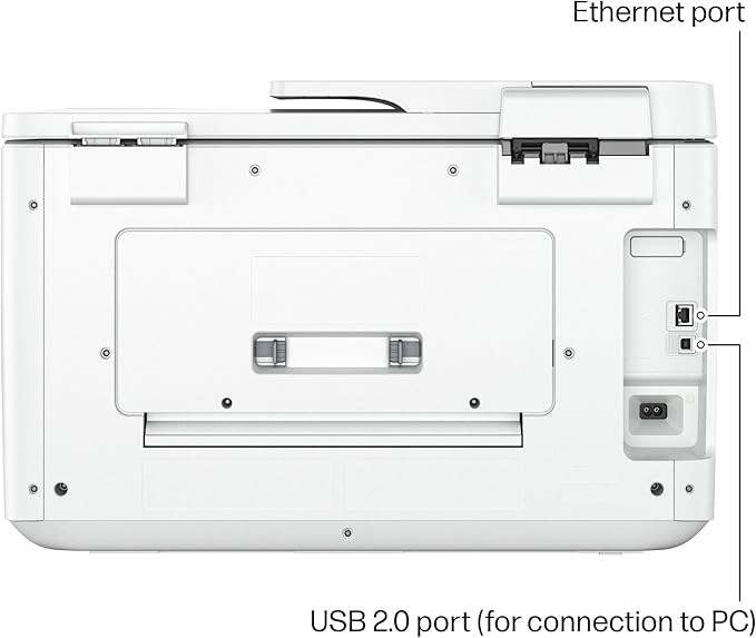 HP OfficeJet Pro 9730e Wide Format Wireless All-in-One Color Inkjet Printer, Print, scan, Copy, ADF, Duplex Printing Best-for-Office, 3 Month Instant Ink Trial Included, AI-Enabled (537P6A)