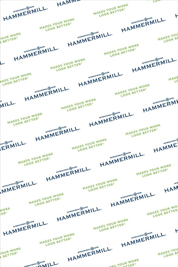 Hammermill Printer Paper, Premium Color 32 lb Copy Paper, 12 x 18-1 Ream (500 Sheets) - 100 Bright, Made in the USA, 106127R