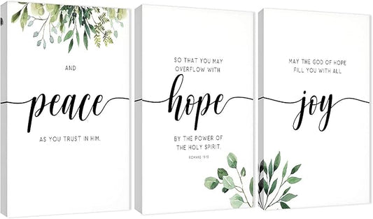 Office Wall Art-3 Panel Motivational Art, Inspirational Quotes Canvas for Home Office, Positive Quote Wall Decor, Entrepreneur Words Poster Frame 20'x30'x3Pcs