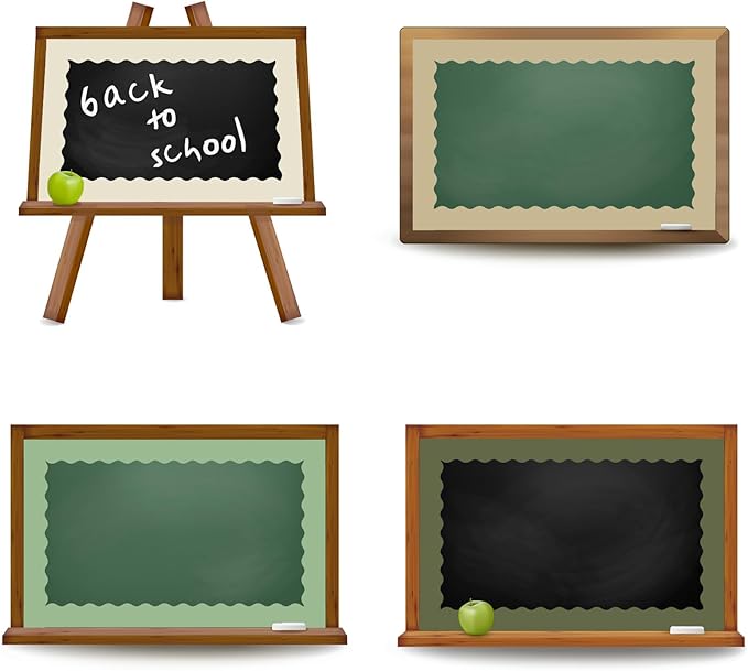 Whaline 65.6ft Back to School Nude Sage Green Bulletin Board Borders 4 Rolls Milky White Brown Green Die-Cut Board Trim for Classroom Office Chalkboard Wall Decor
