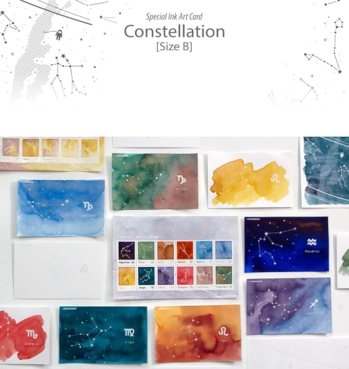 Colorverse Colorspace Size B [Constellation] Ink Art Cards