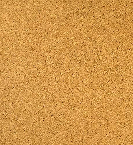 VViViD Cork Sheet Roll 17.9 inch x 6.5ft, 2mm Thick, Ultra Light, Bulletin Board, Shelf Liner and Much More
