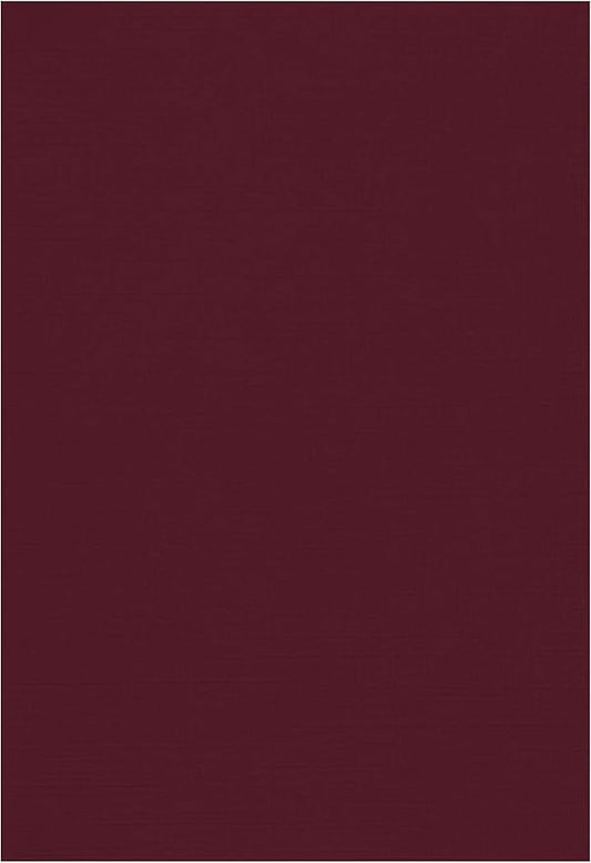 LUXPaper 13" x 19" Cardstock | Burgundy Linen | 100lb. Cover | 50 Qty