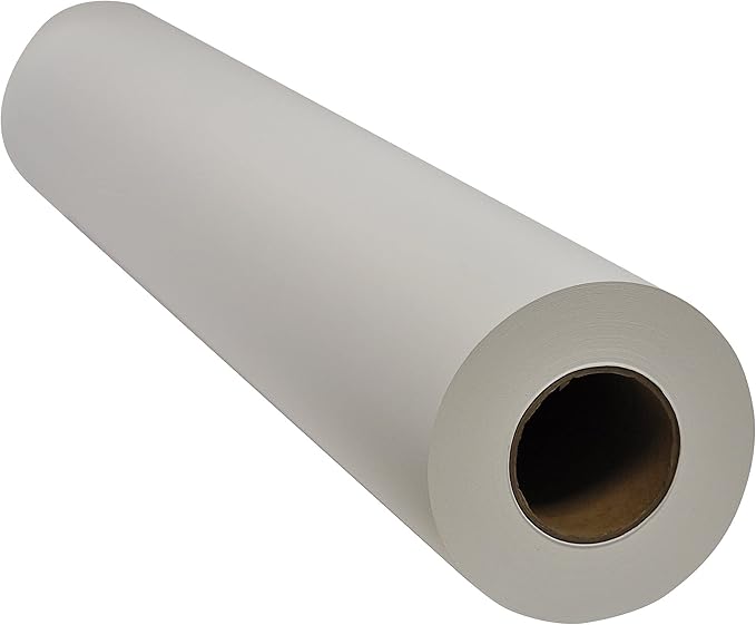 Iconex Amerigo Wide-Format Paper, 3" Core, 20 lb Bond Weight, 36" x 500 ft, Smooth White, 2/Pack