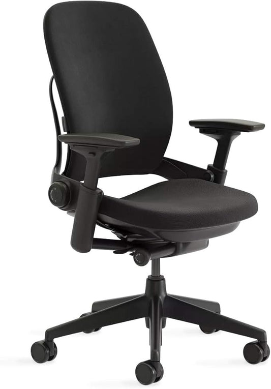 Steelcase Leap Office Chair, Carpet, Cogent/Black