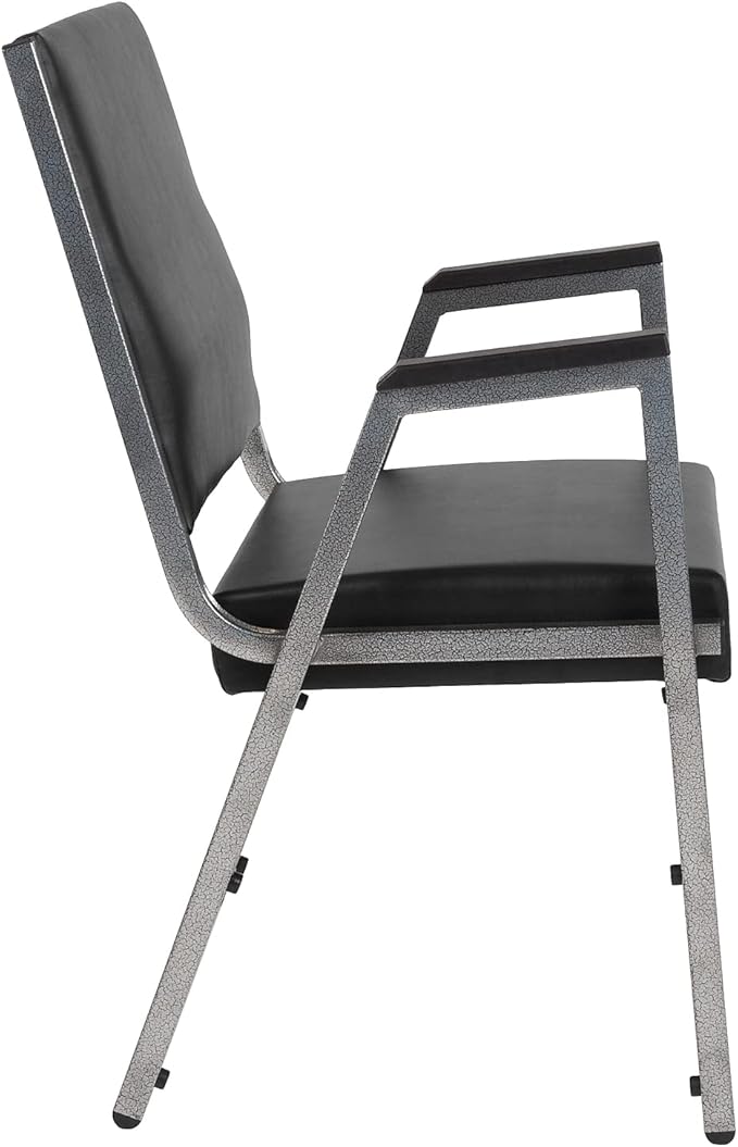 Flash Furniture Vinyl Bariatric Medical Chair, Black (XU604436701BKVY)