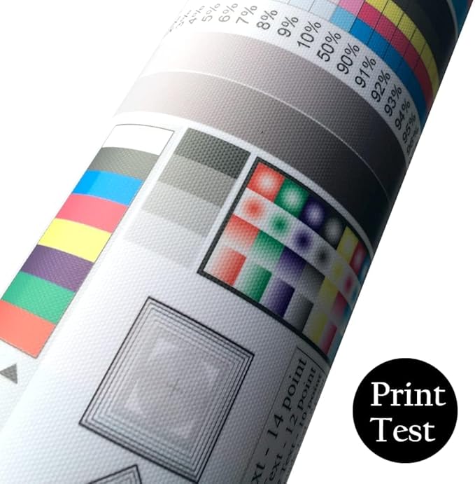 Premium Polyster Matte Canvas Roll (44 in x 40 ft) ，Waterproof Quick Dry，for Photography、Decorative Painting Advertising and Wide Format Inkjet Printing
