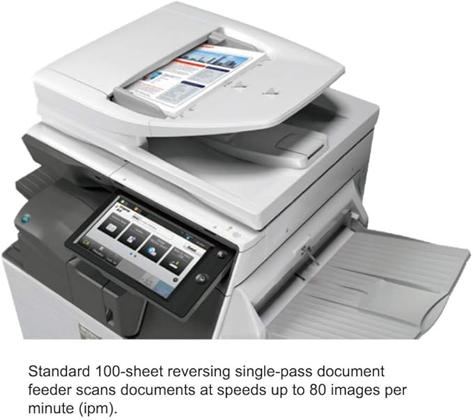 Sharp MX-3550V A3 Color Laser Multifunction Copier - A3/A4, 35ppm, Copy, Print, Scan, Auto Duplex, Network, 5 GB Memory, 250 GB HDD, Demo Unit (Renewed)