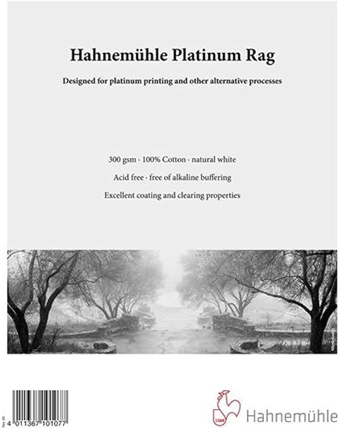 HahnemhlePlatinum Rag Fine Art Paper (8 x 10", 25 Sheets)