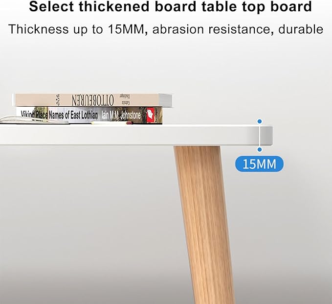 Computer Desk Computer Writing Desk Style Desk Ergonomic Arc Design for Home Office Study PC Work Writing Table (Large Size)