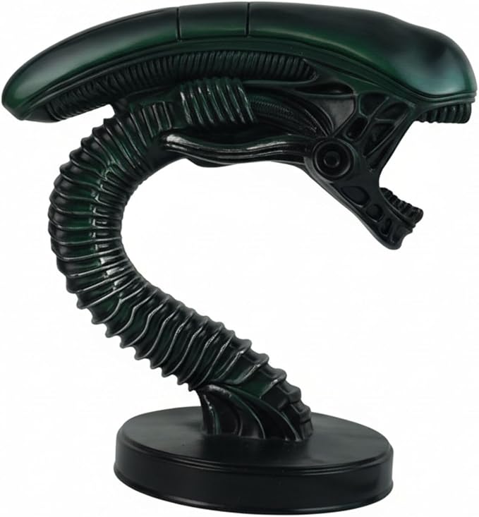 Alien Space Monster LED Desk Lamp 3D Resin Night Light for Sci-Fi Lovers, Alien Desk Lamp, Home Decorative Lighting; Horror Inspired Decorative Lamp for Desk, or Bedside Table (Mid Century)