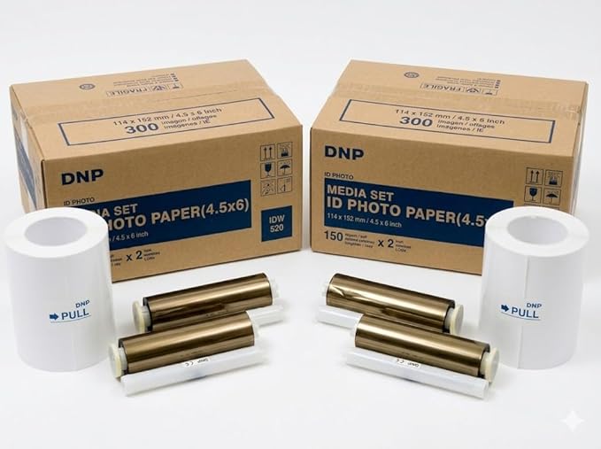2 cases Photo Printer Media 600 Prints