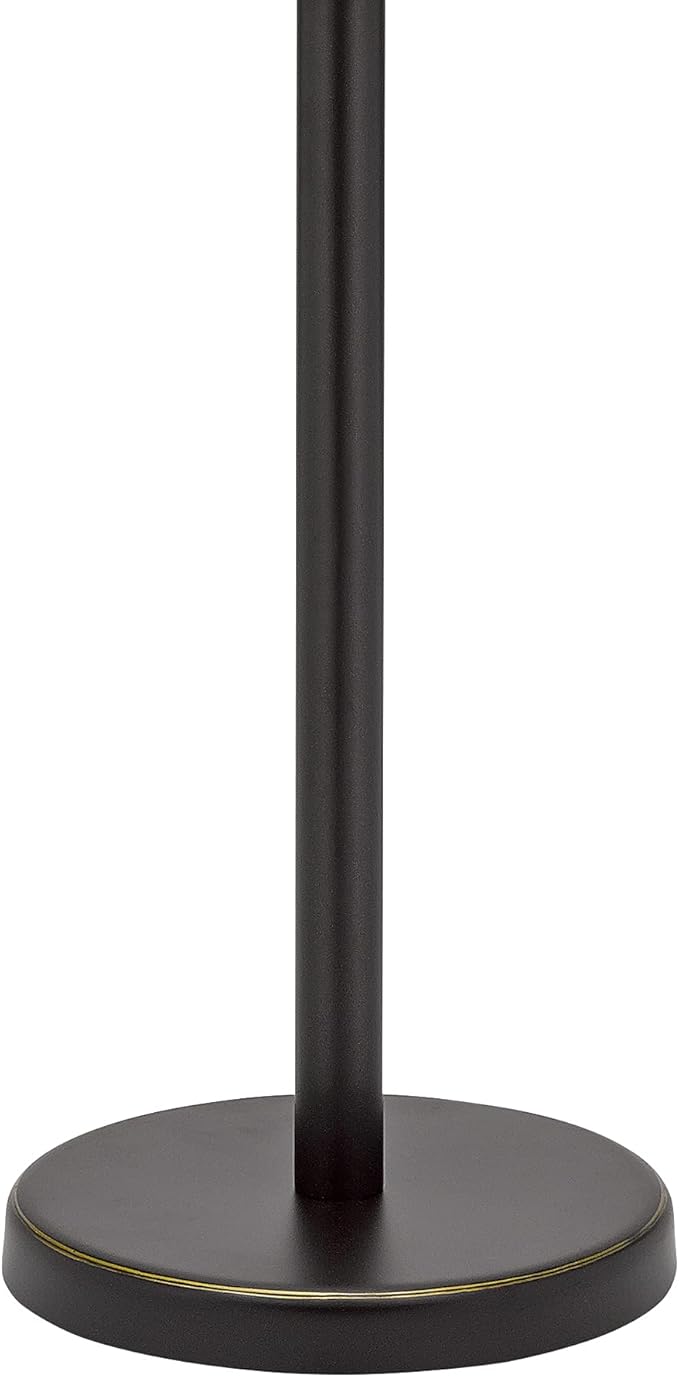Catalina Lighting 18223-002 Transitional Uplight Floor Lamp with Reading Light, Standing Lamp, Living Room Light, LED Bulb NOT Included,71", Dark Bronze