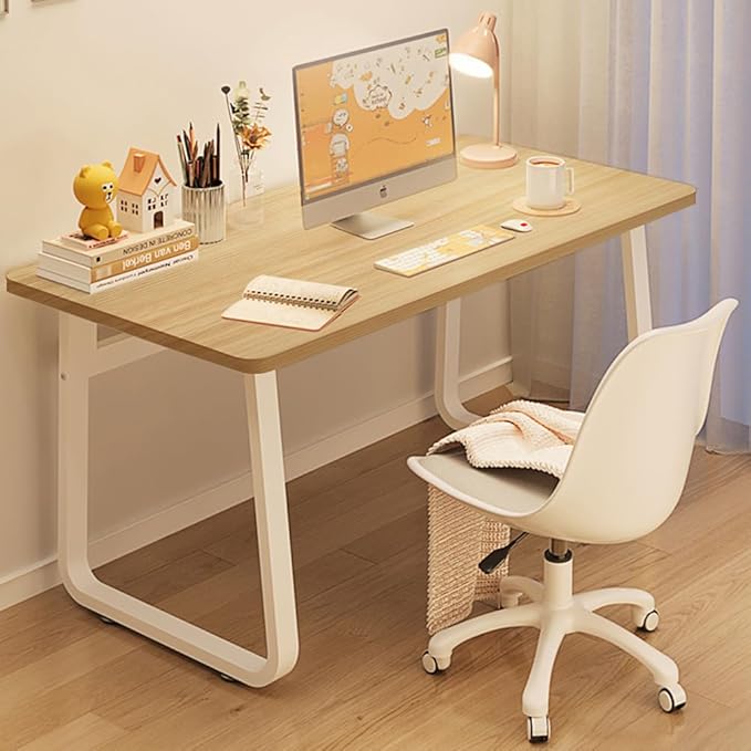 Modern Desk 39.4 Inch Computer Table Simple Style Office Writing Desk Industrial