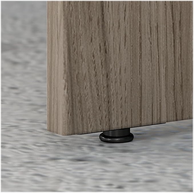 Bush Business Furniture Studio C 60W x 30D Office Desk in Modern Hickory, Computer Table for Home or Professional Workspace