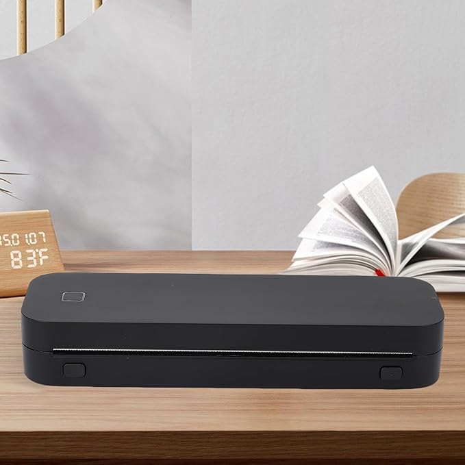 Garosa Portable Thermal Printer Inkless Printing 200DPI Compact Wireless Printer for Home Office Travel