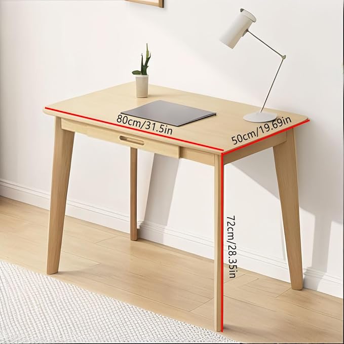 Writing Computer Desk Office Desk Computer Table Study Writing Desk with 1 Drawer for Home Office Modern Furniture