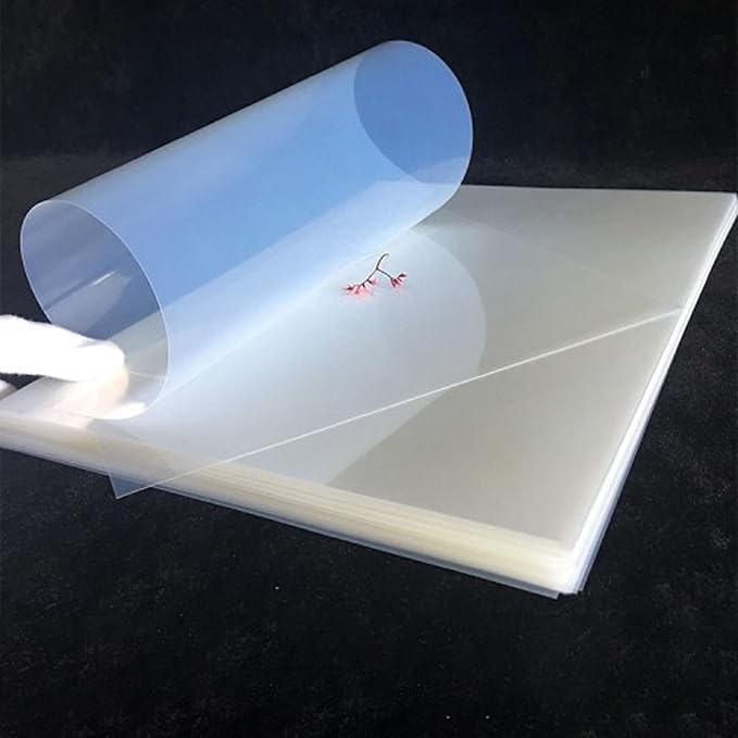 13 x 19 Inch Waterproof Inkjet Transparency Film for Silk Screen Printing (100 sheets)