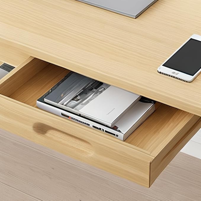 Writing Computer Desk Office Desk Computer Table Study Writing Desk with 1 Drawer for Home Office Modern Furniture