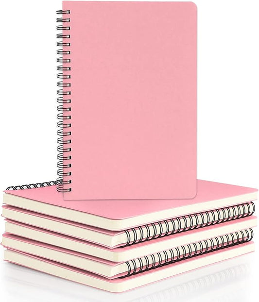 EUSOAR Graph Paper Spiral Notebook, A5 3Pack 5.5"x8.3" 120 Pages Hardcover Paper Notebook Journals, Wirebound Journal Sketch Notebook for Math and Science Students Engineering Artist Drawing