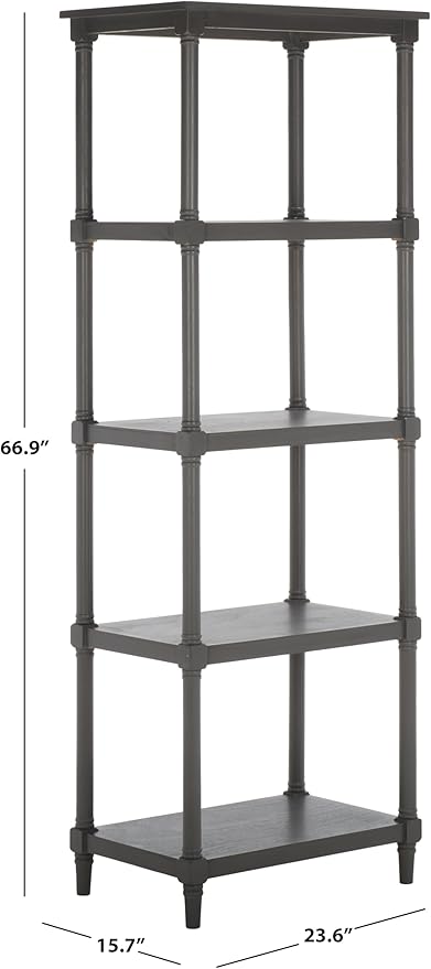 Safavieh American Homes Collection Odessa Grey 5 Tier Bookcase