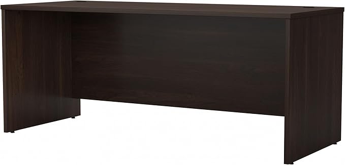 Bush Business Furniture HYD360WH Hybrid 60-Inch Computer Table Desk with Metal Legs, White