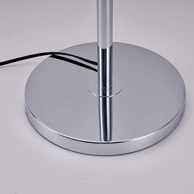 beaysyty Modern Style Crystals Floor Lamp Chrome Finish and Plentiful Crystals for Reading Corner Lamp for Office Cafe,Den,Living Room Bedroom - 3 Lights