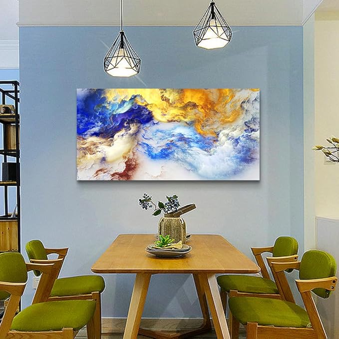 Lapremoly Large Canvas Wall Art For Living Room Modern Wall Decor For Office Bedroom Wall Decor Abstract Fashion Watercolor Wall Paintings Pictures Artwork Home Wall Decoration Posters 24x48 in